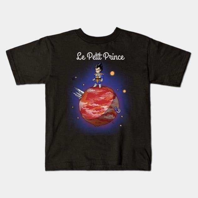 Le petit prince Kids T-Shirt by edusuarez